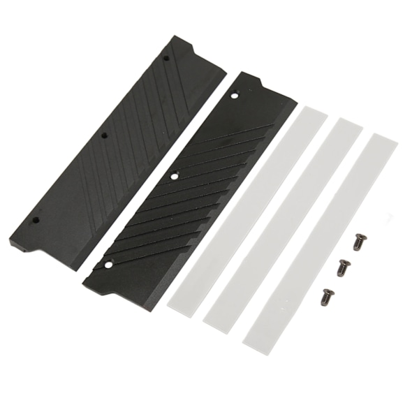 Minne RAM kylfläns MEO PMOAB G Aluminiumlegering Minne RAM kylare DDR5 kylfläns för dator Vattenkylningssystem Svart