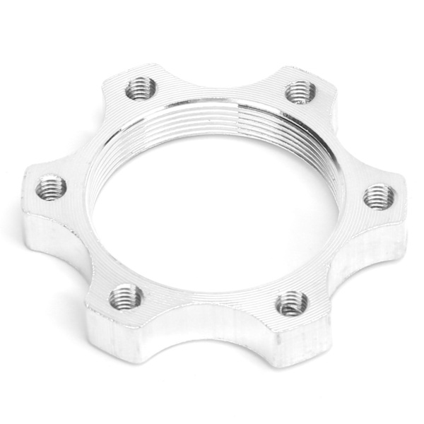 Skivebremsflens Skive 6-hulls Gjenget Sete Skivebrems Trådkonvertering Seteadapter Base44mm Base