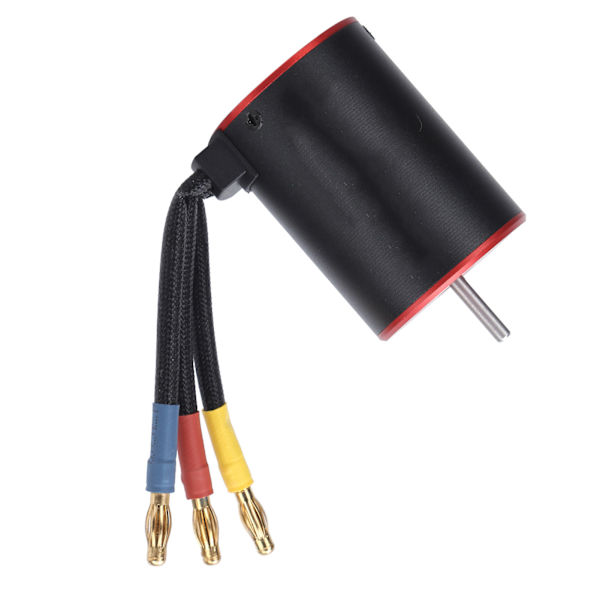 RC 3650 5200KV 4-napainen vedenkestävä harjaton moottori 4 mm banaaniliittimellä 1/10 RC-auton päivitysosiin