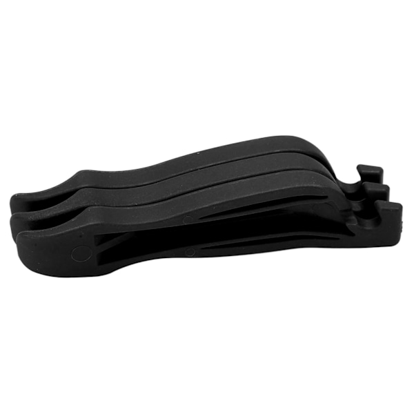 3 stk. Cykel Dæk Afbryderstang Nylon Dæk Løftestang Anti Slip Høj Hårdhed Cykel Dæk Løftestang Reparationsværktøj Sort