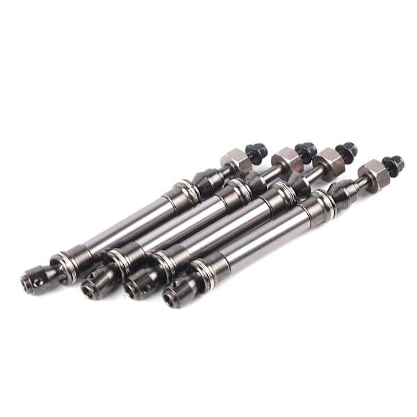 4 stk CVD forreste bageste drivaksel metal transmissionaksler til Traxxas Slash 4X4 1/10 RC bil Titanium