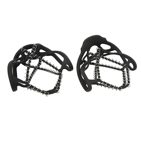 1 par Spring Ice Crampon Sho Covers Anti-Slip Walk Traction Clamps för att gå på Snow IceM (35-39 storlek)