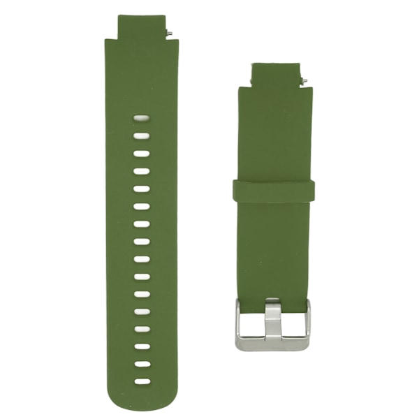 Smartwatch Replacement Band Silikonklocka Handledsrem Enkelfärg för Amazfit Verge 3Army Green