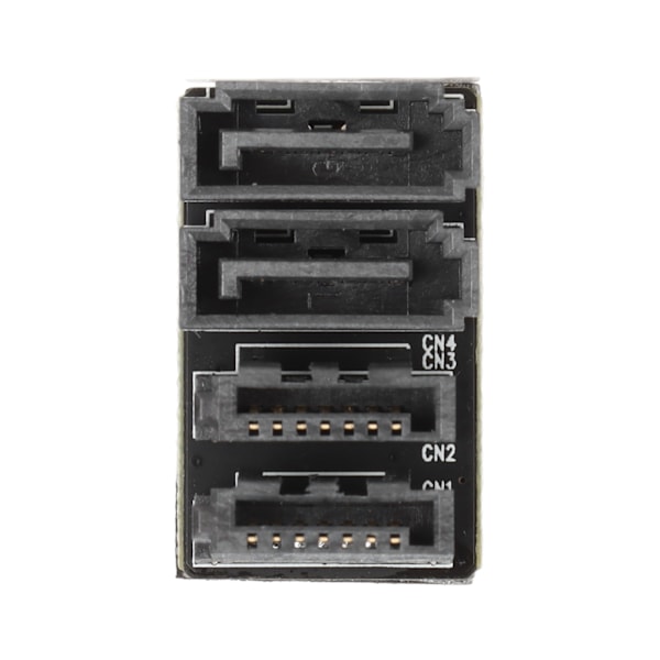 SATA 7-nastainen kaksoisliitäntä Molemmat puolet 90 astetta 180 astetta Ohjaus 12G Nopea Emolevy SATA 7-nastainen kaksoisadapter PH572:lle 180 astetta