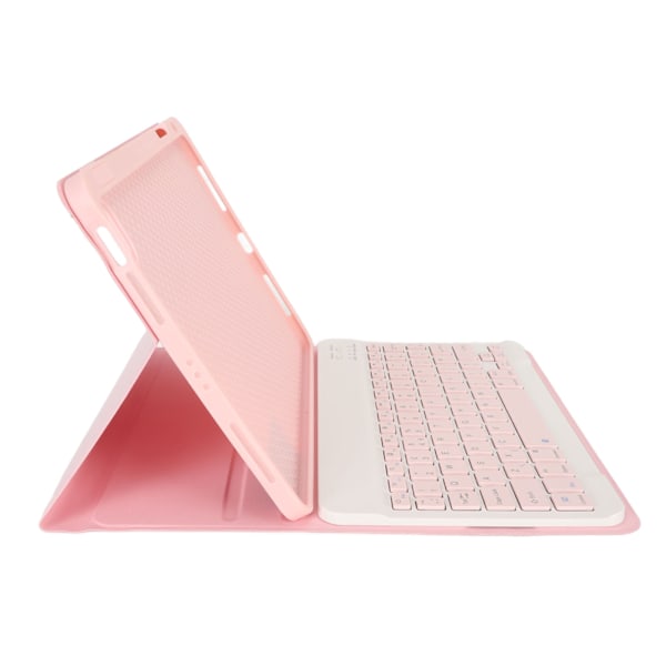 Tabletin näppäimistö UK-asettelu 10 metriä Bluetooth-yhteys Suojaava kotelo Langaton näppäimistö IOS Tablet Air 4/5 10.9 tuumaa Vaaleanpunainen