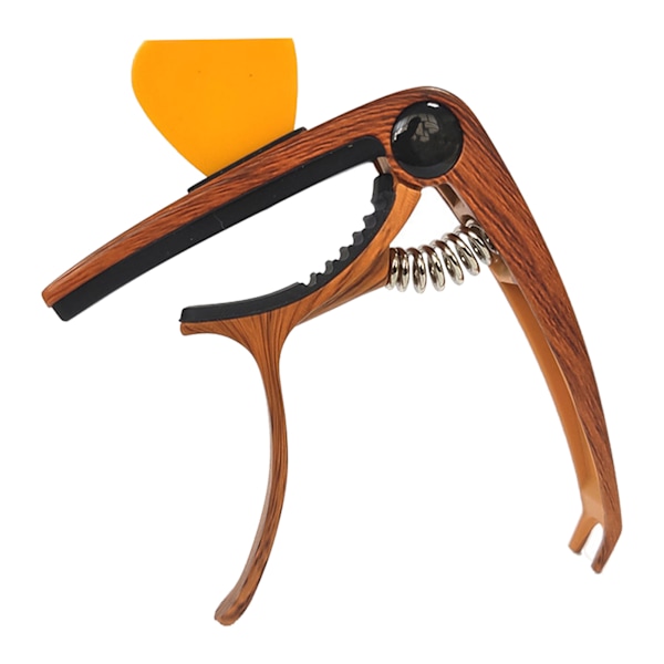 Guitar Capo Hurtig Udløsning Tone Change Capo med Pick Slot Tilbehør til Ukulele Banjo