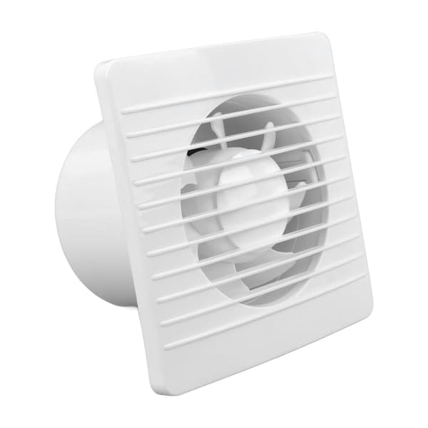 Ventilationsfläkt Badrum Takfläkt Kök Ventilation Väggmontering Kraftfull Tyst 4in 220V