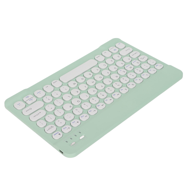 Trådløst Tastatur Stabil Forbindelse Mobiltelefon Tablet Bærbar Computer Tilbehør til IOS til Android til WindowsGrøn