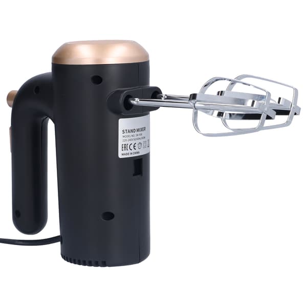 300W Multifunksjonell Eggvisp 5 Gir Elektrisk Eggvisp Dobbelthode Håndmikser EU-plugg 220‑240V