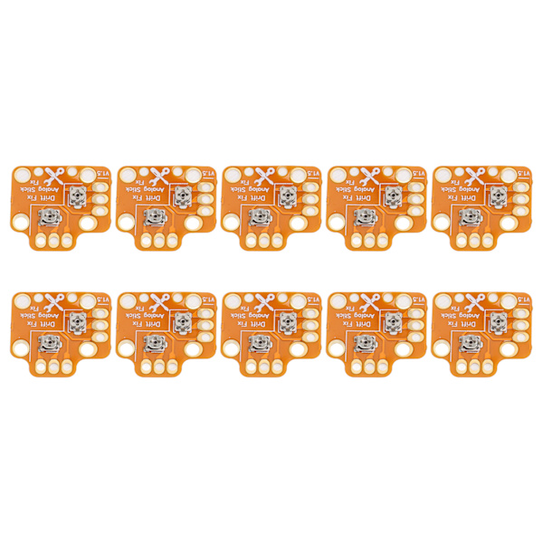 10st Universal Gamepad Joystick Drift Repair Board 3D Thumb Stick Drift Fix Mod för PS4 för PS5 för XBOX Gold