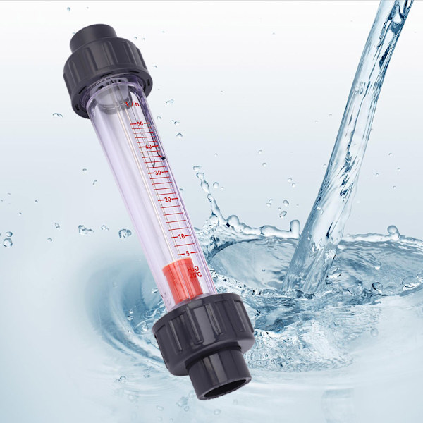 LZB-15(D) Plaströr Flödesmätare Vätskeflödesmätare Hög noggrannhet Alkalisyrabeständig 5-50L/H