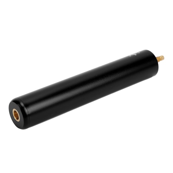 Aluminiumlegering pool biljardköförlängning 6 tums snookerköförlängare biljardtillbehör Svart