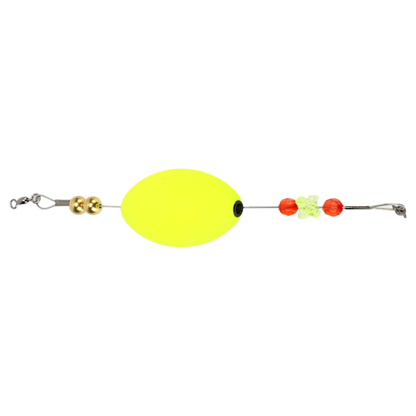 Red Fish Cork Float fiskeredskap Hög känslighet Slitstark Bobber Stick för Deepwater Yellow