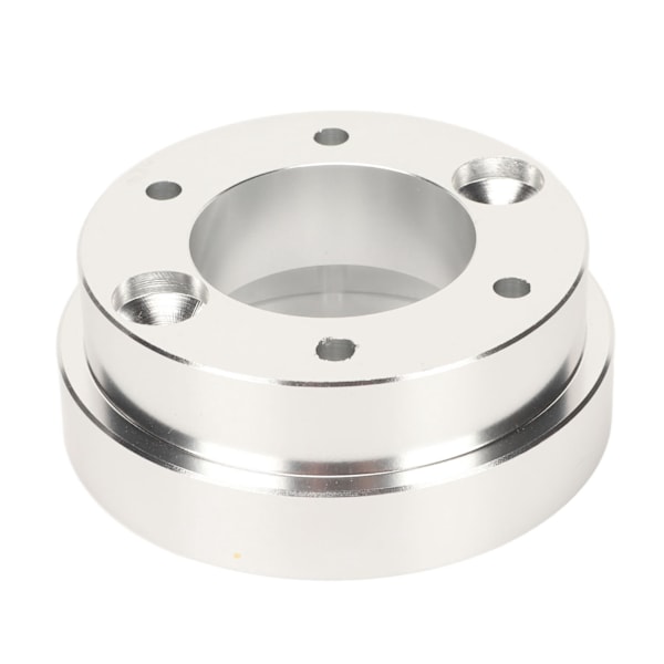 70 mm rattadapterplatta Legering Nav Adapterplatta för Logitech för Momo för Sparco 13 14 tum PCD-rattar Silver