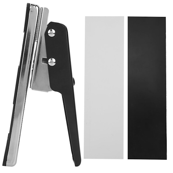 Gitarr bas Plectrum Pick Punch Metal Maker med 2 formar DIY Tool Tillbehör