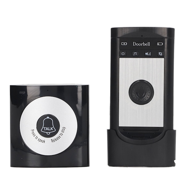 Trådlös röstintercom dörrklocka 2-vägs vattentät hemsäkerhet Access Control System