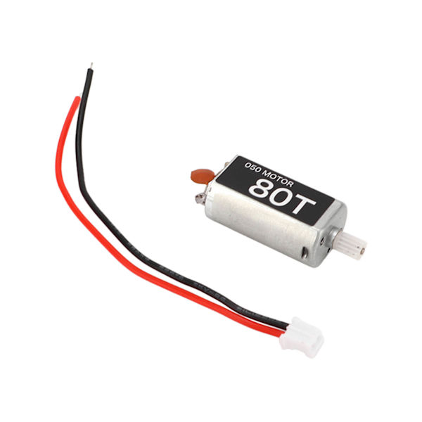 80T RC-motor Lågbrusborstad motorbyte för AXIAL SCX24 1/24 RGT RC bandbil