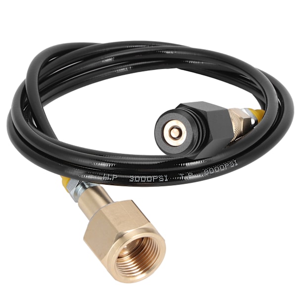 G5/8-14 CO2 Universal ekstern slange adapter 1,5 m Soda sort slange CO2-cylinderpåfyldningsadapter
