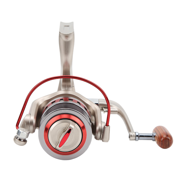 All Metal Fishing Line Wheel CNC Rocker Arm Slitstark utomhus spinning Wheel Fishing ReelsDF6000
