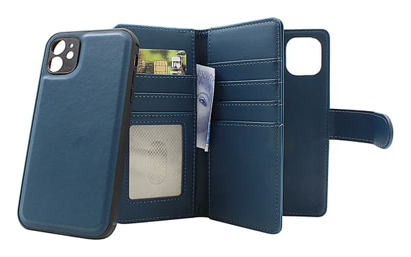【NX】Skimblocker Kompatibel med iPhone 11 (6.1) XL Magnet Plånboksfodral