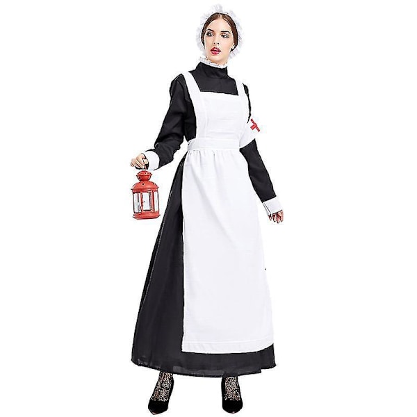 Victorian Sygeplejerske Halloween Kostume til Kvinder