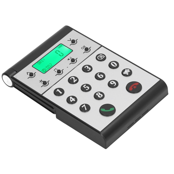 Trådlös intercom-telefon 1000m Avstånd Klart samtal Intelligent nätverkande Handsfree Intercom-system Värd Svart