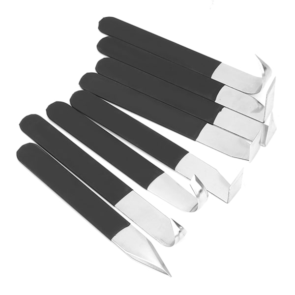 8 st Clay Sculpting Tool Set Metallhuvud Skulpturverktyg Shapers Tillbehör
