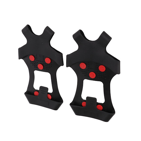 1 par Sne Anti-Slip Sho Covers Walk Traction Crampons 10 pigge Isgrib til sko Støvler