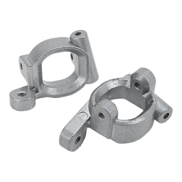 2 st C-formade säten i zinklegering, hållbara metall C-typ säten för WLtoys 144002‑2168 1/14 RC-bil