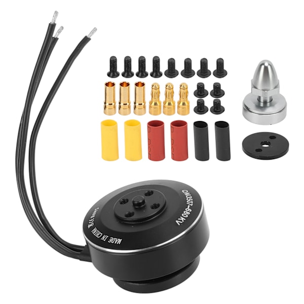 QX Motor CNC-bearbetad 680KV Hög Hastighet Vattentät EDF Extern Rotationsmotor för Multirotor Fjärrstyrd DroneCcw