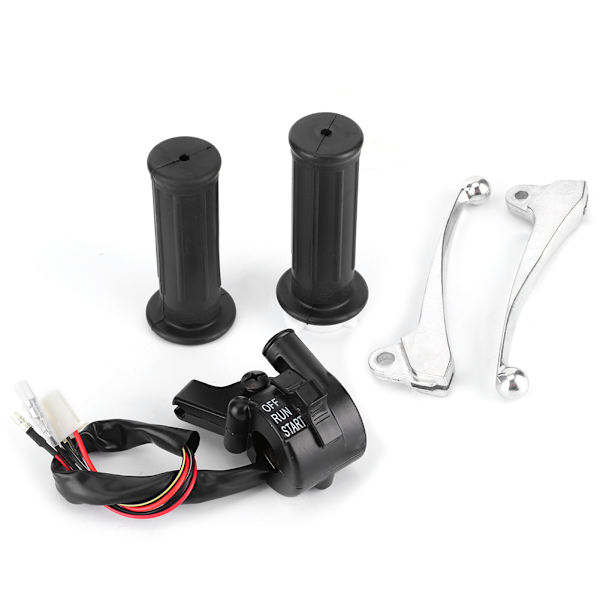 Motorsykkel Gasspjells Hus Switch Bremsespak Kit Passer for YAMAHA PW50 PY50 PEEWEE 50 DIRT BIKE