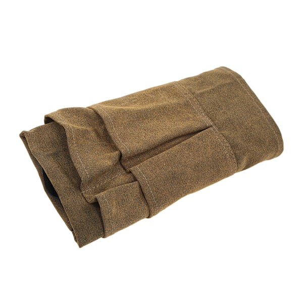 Handla Förkläde Stor Kapacitet Tvättad Canvas Material Vikbart Mud Färg Universal Style Träbearbetningsförkläde för grillning