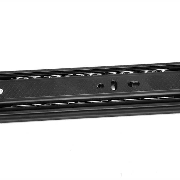 3-delt skinner kugleleje Skuffe Glide Løbere Dæmpning Buffer Soft Close 35*4,5 cm