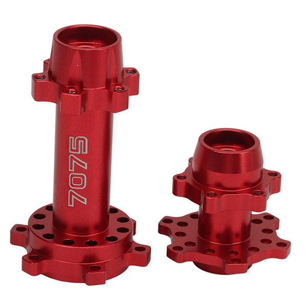 RC Motorsykkel Hjul Hex Nav Aluminium Foran Bak Hex Nav for LOSI 1/4 Promoto MX Elmotorsykkel Modifisering Oppgradering Rød