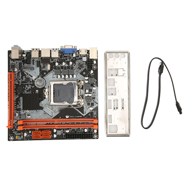 ITX H110 Moderkort Dual Channel DDR4 LGA1151 SATA3.0 M.2 Nvme Stöd VGA HD Multimedia Interface Gaming Moderkort