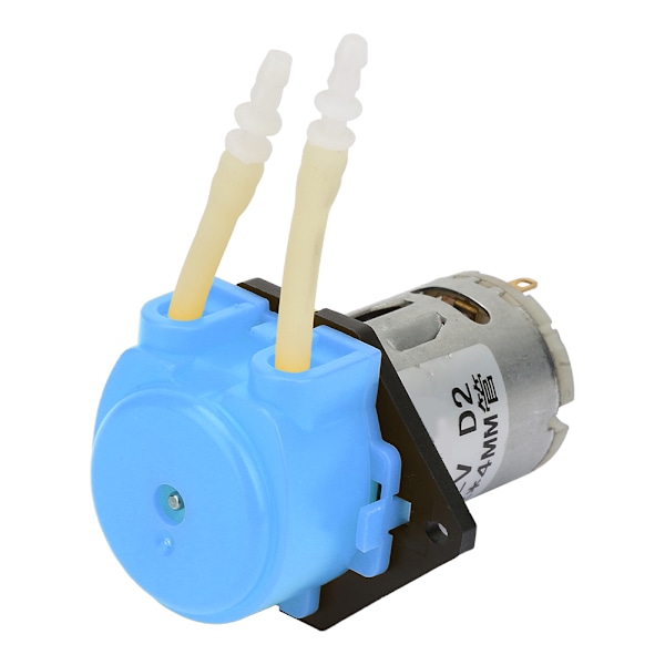 DC12V blå mikro vann flytende peristaltisk pumpe for akvarium lab Analytisk 2*4 mm
