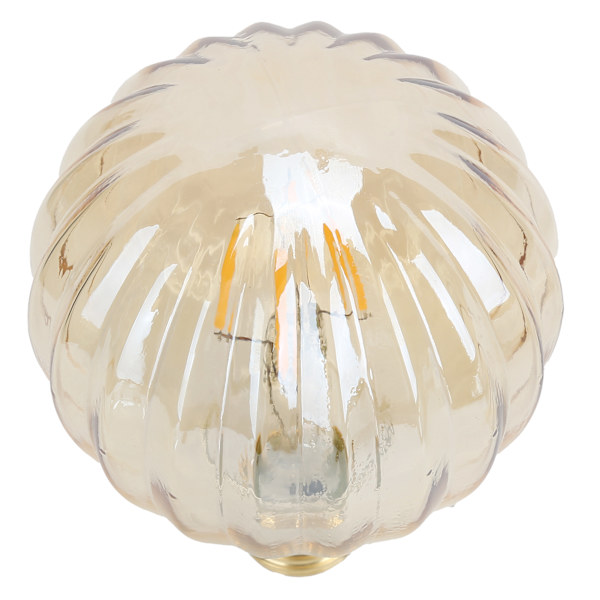 G95 Retro Glødepære E27 4W 220V Vandmelonformet LED-Glødepære Pære Dekorativ Belysning Varmt Lys (Guld)