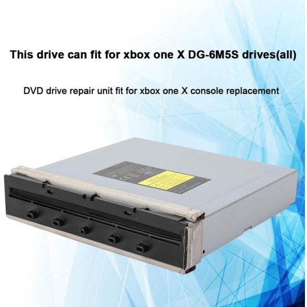 Sisäänrakennettu asema Xbox One X DG-6M5S:lle, kulutusta kestävä, kannettava alumiiniseos -