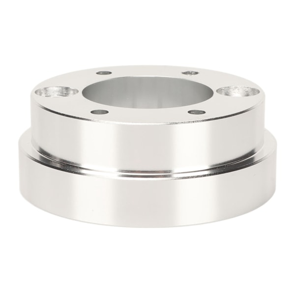 70 mm rattadapterplatta Legering Nav Adapterplatta för Logitech för Momo för Sparco 13 14 tum PCD-rattar Silver