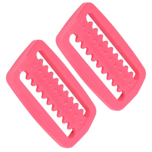2 stk. Dykkerbælte Spænde Slidstærk Robust Giftfri Lugtfri Korrosionsbestandig Snorkling Aid (Pink)