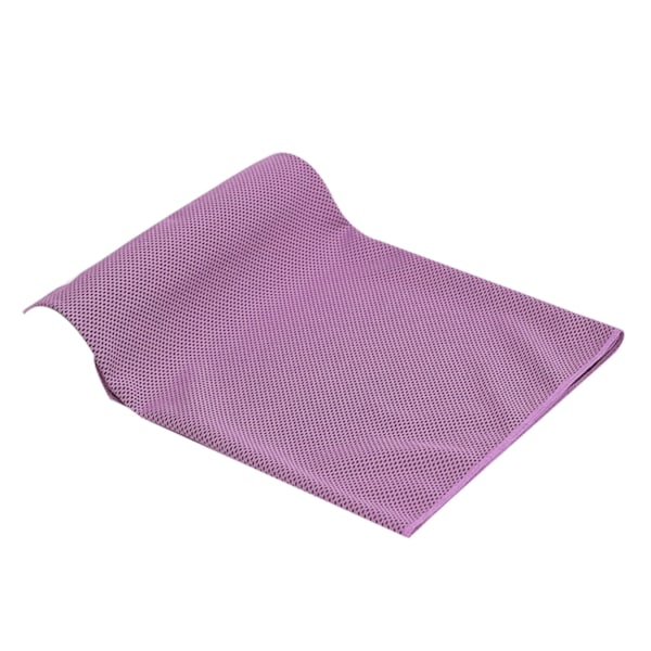 Kjølende Håndkle Fargefast Lett Ismyk Pustende Kaldt Håndkle for Yoga Sport Løping Trening Trening Fitness Rosa 30x80cm/11.81x31.5in
