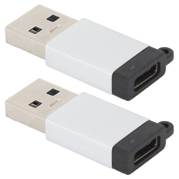 Adapteri USB3.0 - TypeC USB C - USB OTG Plug Play -muunnospää tiedonsiirtoon (Hopea)