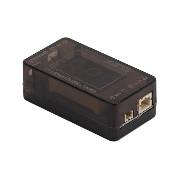 1S Batteritest Indikator Checker til MOLEX JST MCPX MCX Stikkontakt Batterispænding