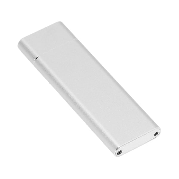 USB C SSD-hölje M.2 NGFF High Speed ​​Transfer USB3.0 5Gbps USB 3.1 10Gbps Typ C metall SSD-hölje för dator Silver