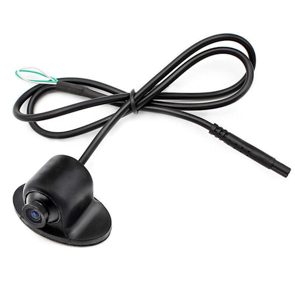 12V Mini CCD Coms HD Nattseende 360° Bil Bakre Fram Sidovy Backup Kamera
