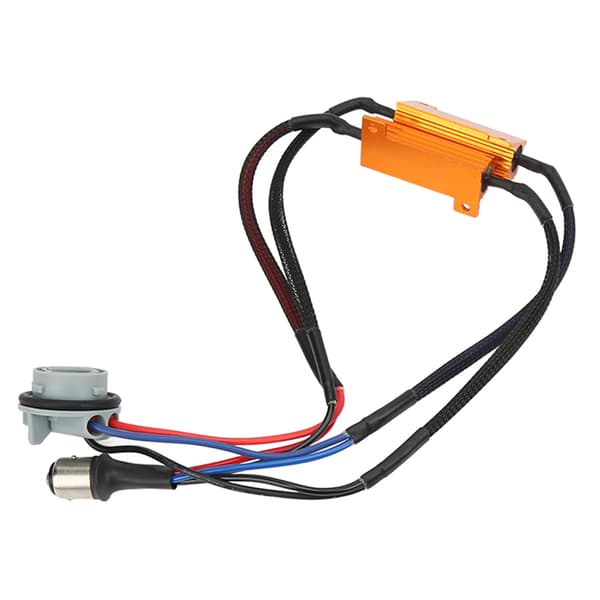 【NX】2 stk LED-motstand 50W 12V Dobbel motstand Nøyaktig dekoding Lavt energiforbruk LED-dekoder for lampedekoding