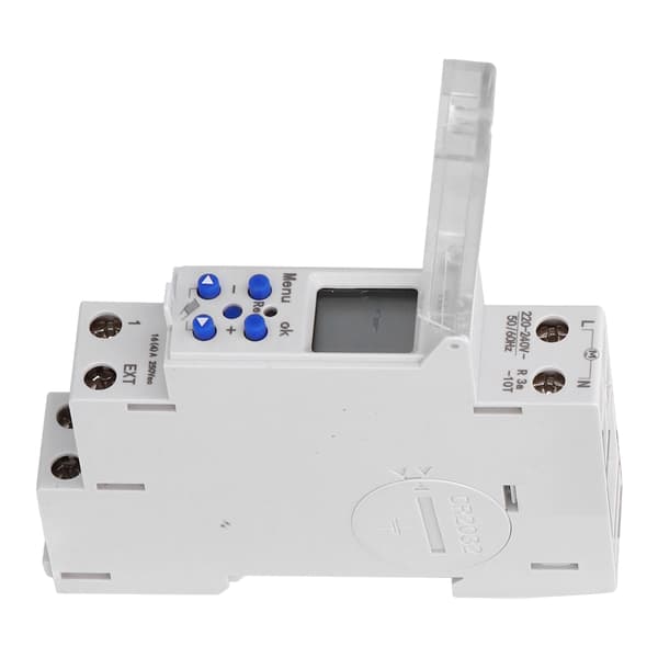 TM610-2 Ugentlig programmerbar timer-switch Digital tids-switch DIN-skinne montering 220V