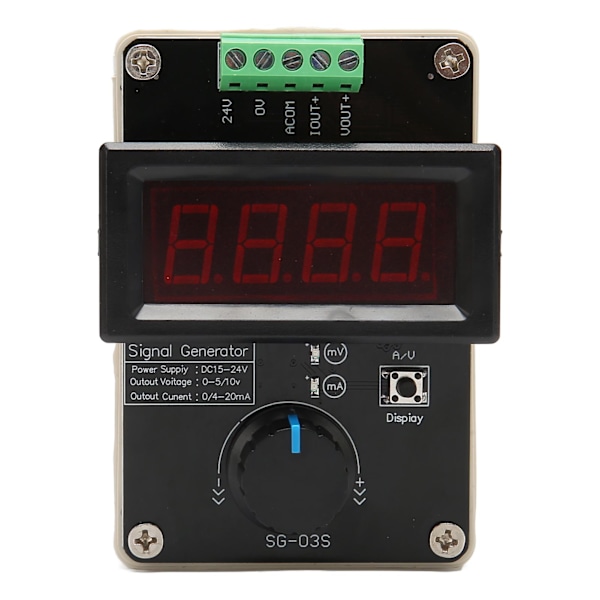 4 till 20ma signalgenerator Justerbar DC 0 till 10V 0 eller 4 till 20mA strömspänning Analog Simulator