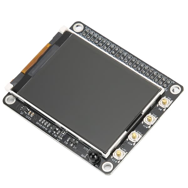 LCD-skjerm TFT Mini-display for Raspberry Pi 4B 3B 2b a 6 Knapper 2.4 tommer 320 x 240