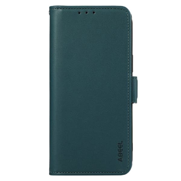 ABEEL mobilskal kompatibelt med Xiaomi 15 Ultra konstläder RFID-skydd - Grön